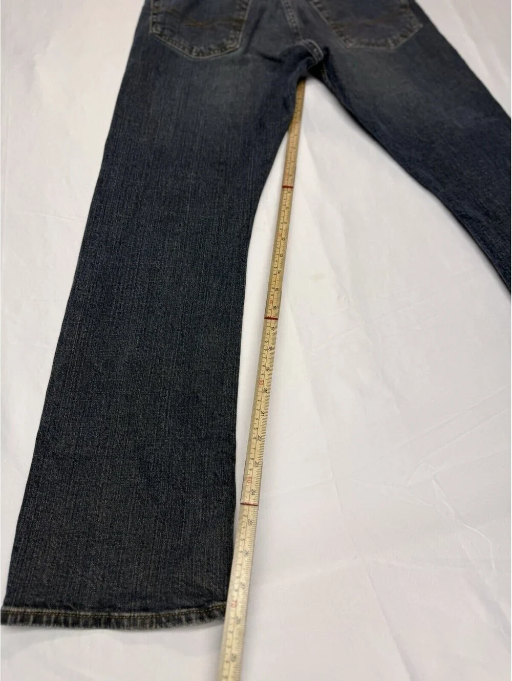 Levi Strauss Signature Jeans Mens 30x30 Blue Bootcut Medium Wash Stretch Denim